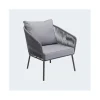 Fotel ELBA 84 cm szary
