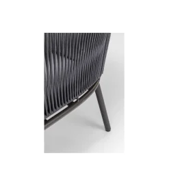 Fotel ELBA 84 cm szary