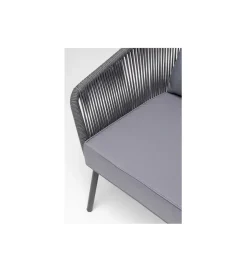 Fotel ELBA 84 cm szary