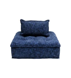 Fotel ELEMENT PORTOFINO 106 cm niebieski