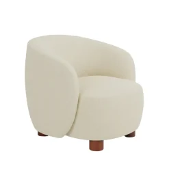 Fotel ESTAMPADO 62 cm kremowy