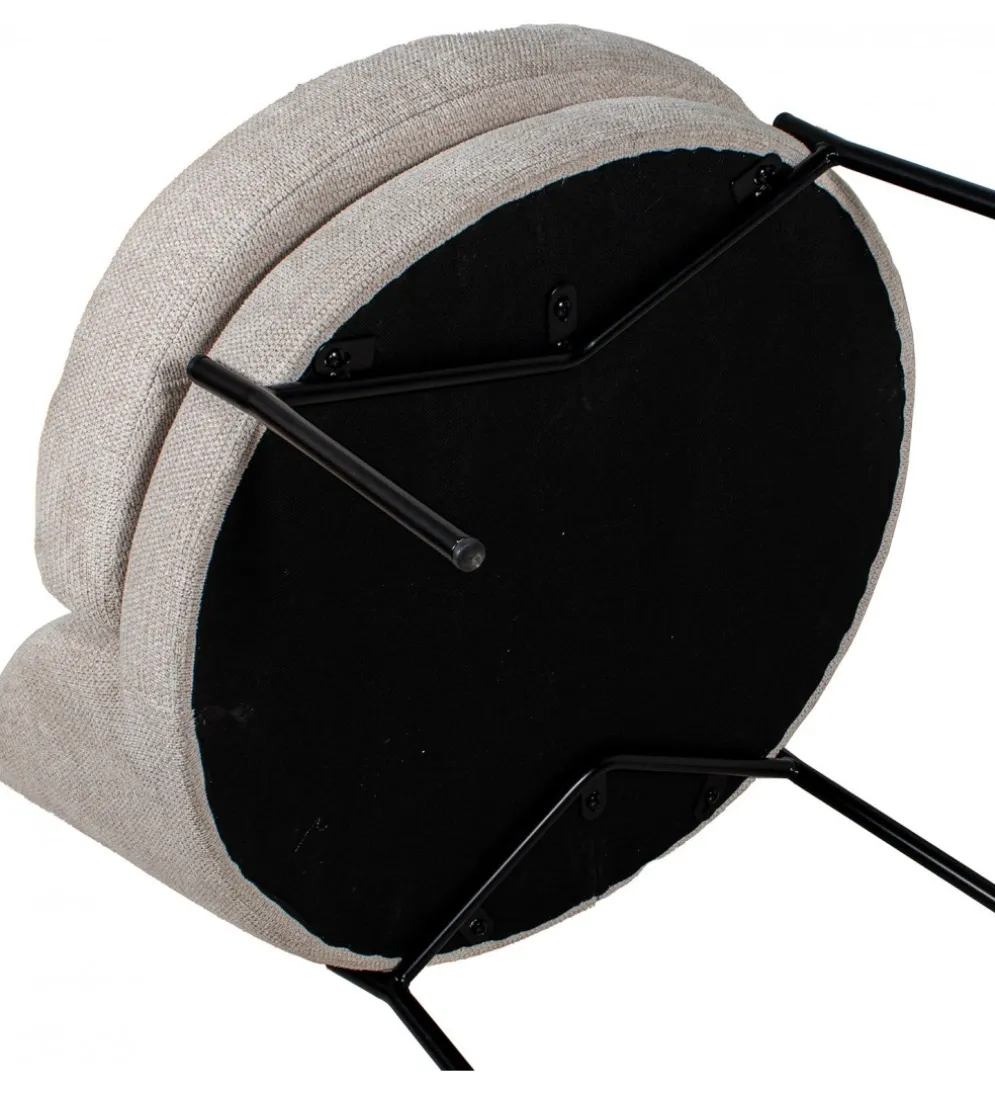 Fotel FATERNO 78 cm beżowego