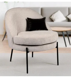 Fotel FATERNO 78 cm beżowego