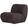 Fotel NOMU chenille antracytowy
