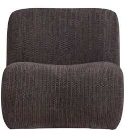 Fotel NOMU chenille antracytowy