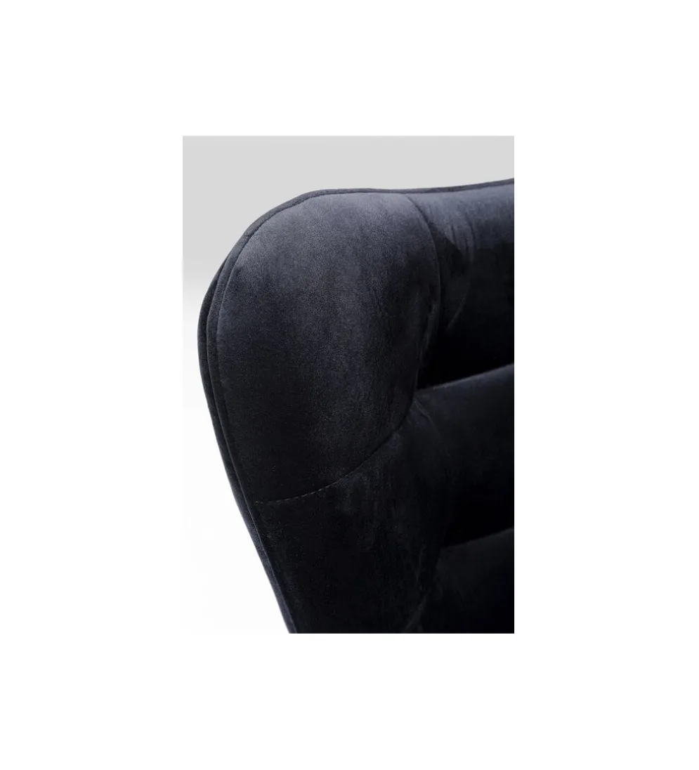 Fotel obrotowe OSCAR czarny chenille