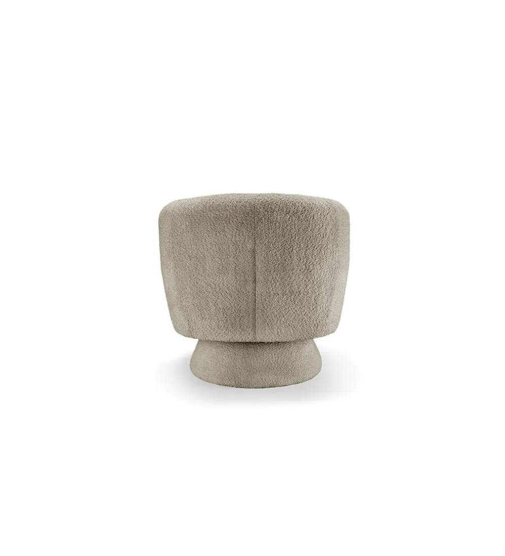Fotel obrotowy BOSSA NOVA bouclé taupe