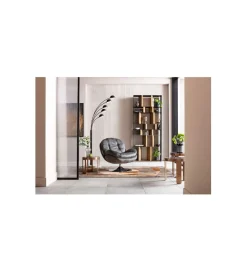 Fotel obrotowy COSY 86 cm szary