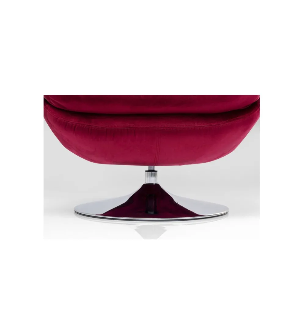 Fotel obrotowy COSY 86 cm wiśniowy