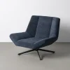 Fotel obrotowy REVOLTO 89 cm niebieski
