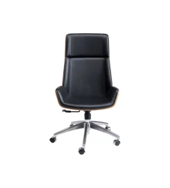 Fotel obrotowy ROUVEN 120 cm czarny