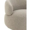 Fotel obrotowy Swivel II Bouclé  82 cm taupe