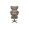 Fotel obrotowy VOGUE welwet taupe