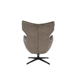 Fotel obrotowy VOGUE welwet taupe
