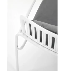 Fotel ogrodowy MELBY biały