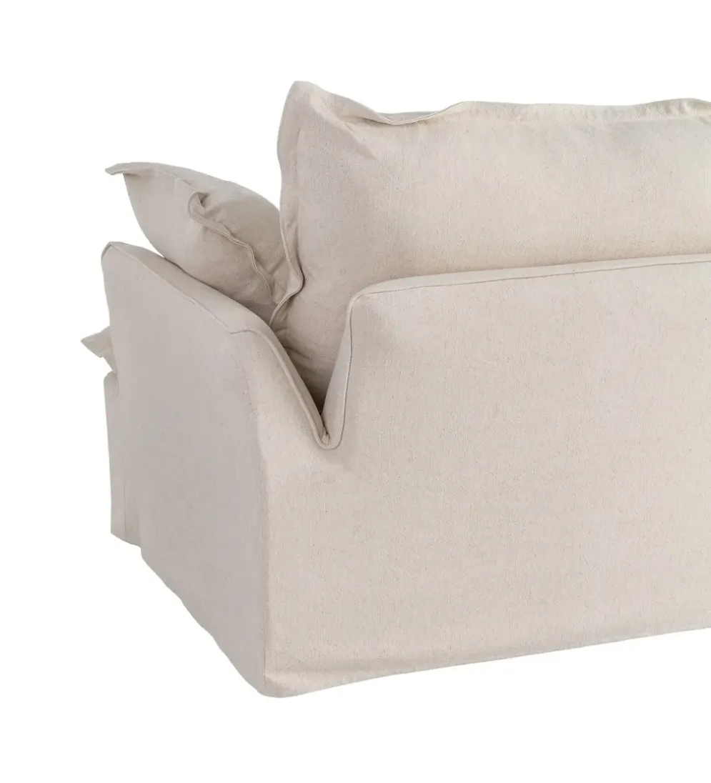 Fotel PLAZESO 115 cm beżowy