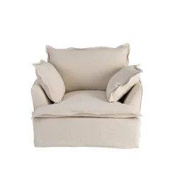 Fotel PLAZESO 115 cm beżowy