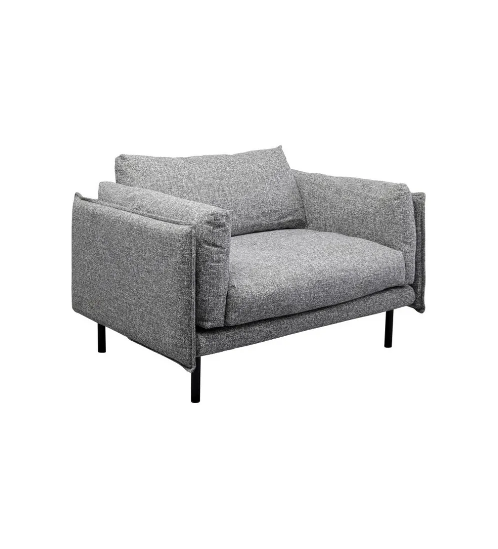 Fotel POLA 126 cm szary