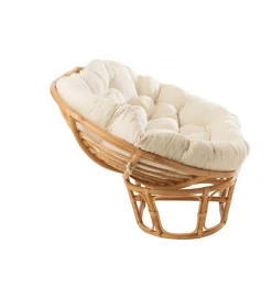 Fotel RONI Rattanowy 179 cm Naturalny