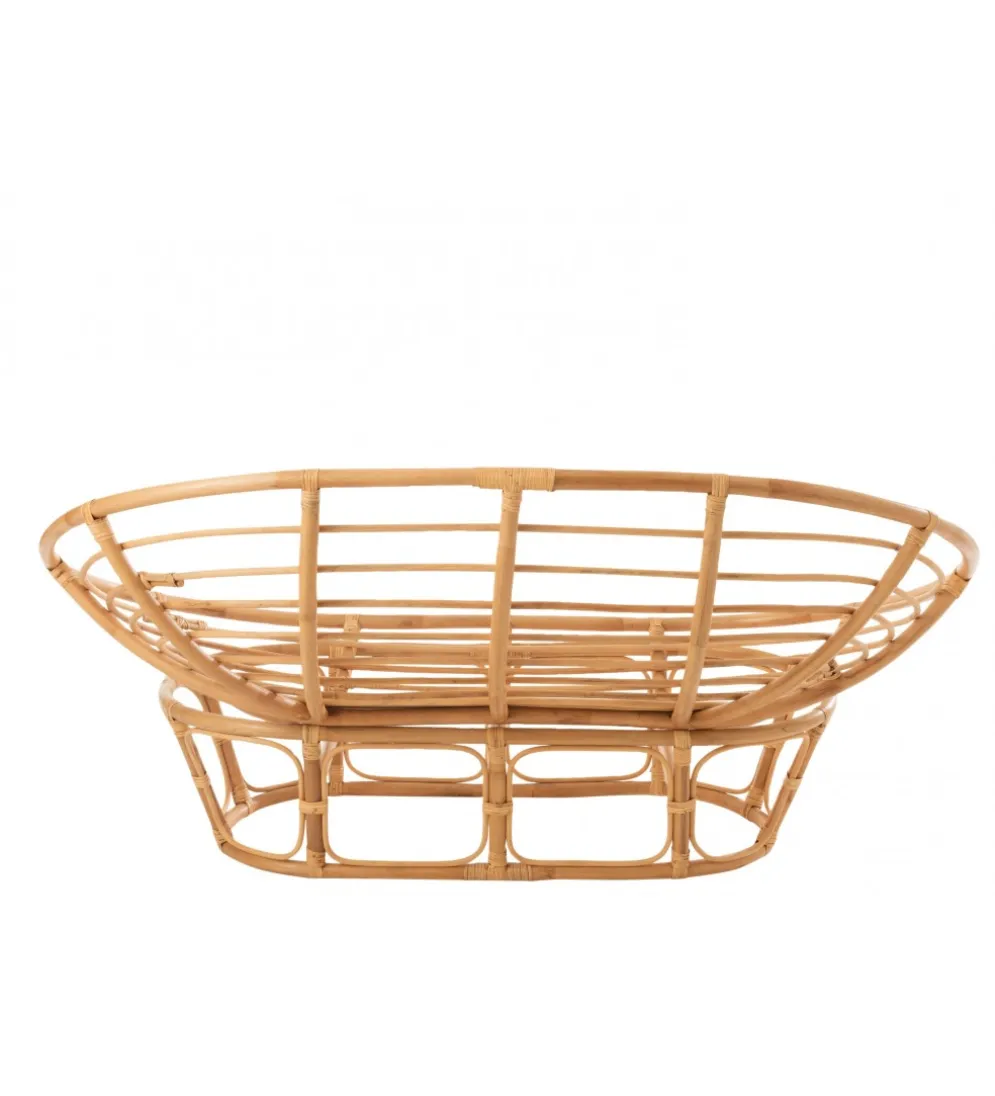 Fotel RONI Rattanowy 179 cm Naturalny