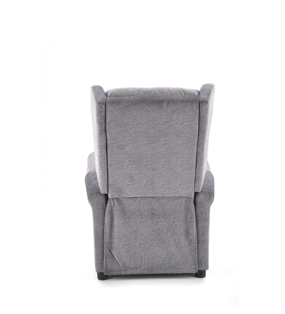 Fotel rozkładany AGUSTIN 75 cm szary