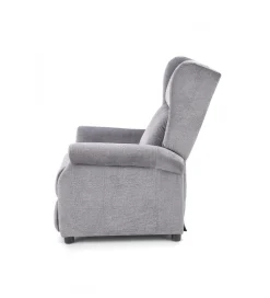 Fotel rozkładany AGUSTIN 75 cm szary