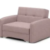 Fotel rozkładany LAINE 102 cm Poco 101 różowy