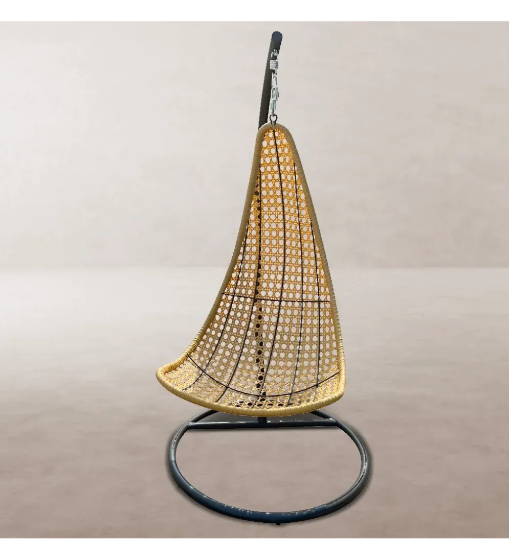 Fotel wiszący POLE NIVA 192 cm rattan