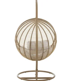 Fotel wiszący SUMMER SOBRE LA TIERRA 1 metalowy naturalny