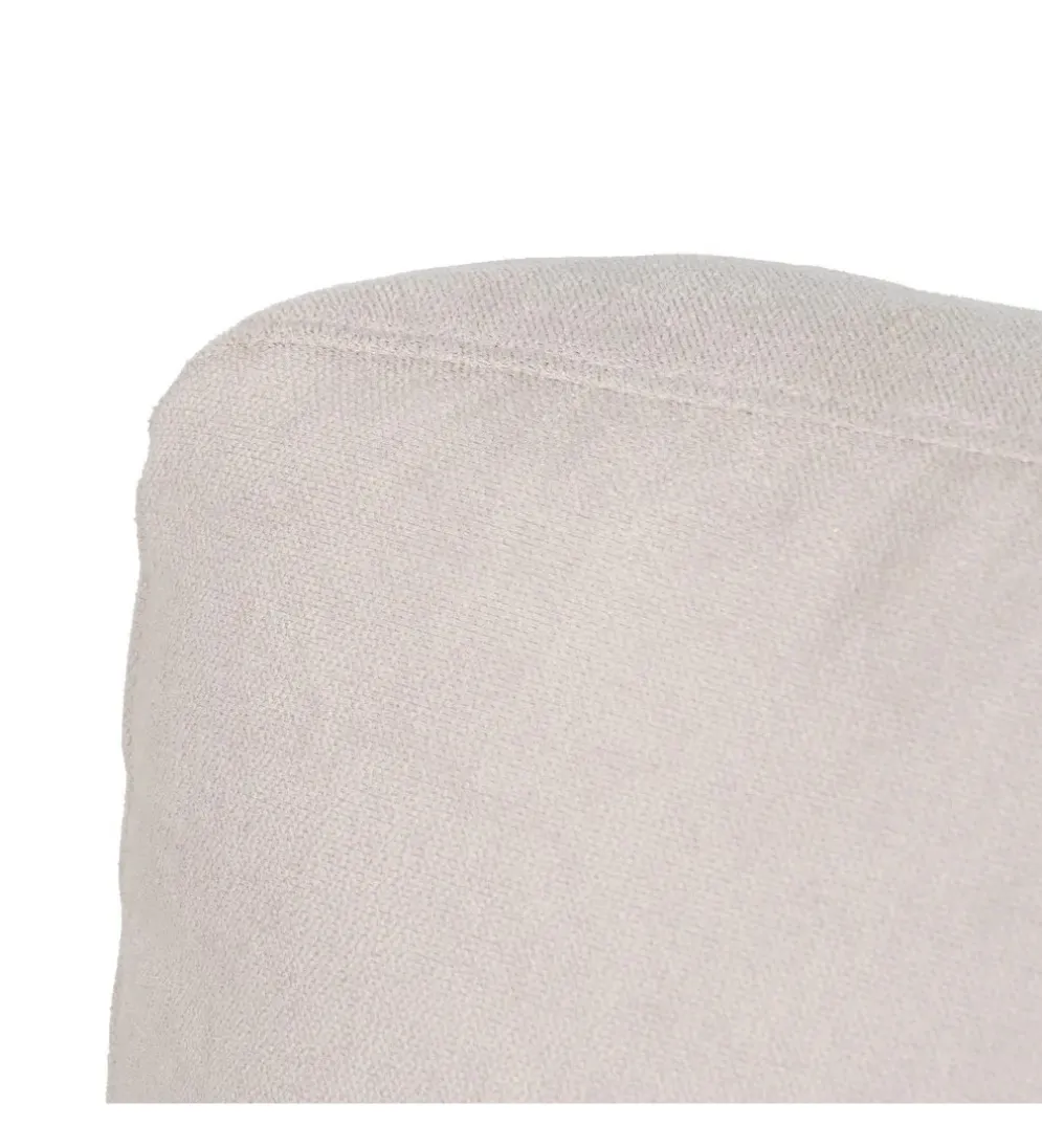 Fotel ZABERMA 88 cm naturalny biały