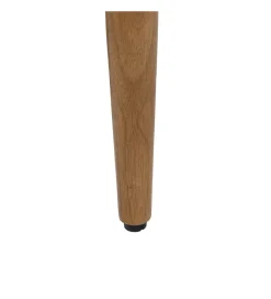 Fotel ZABERMA 88 cm naturalny biały
