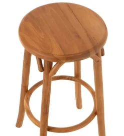 Hoker ALI naturalny drewno teak