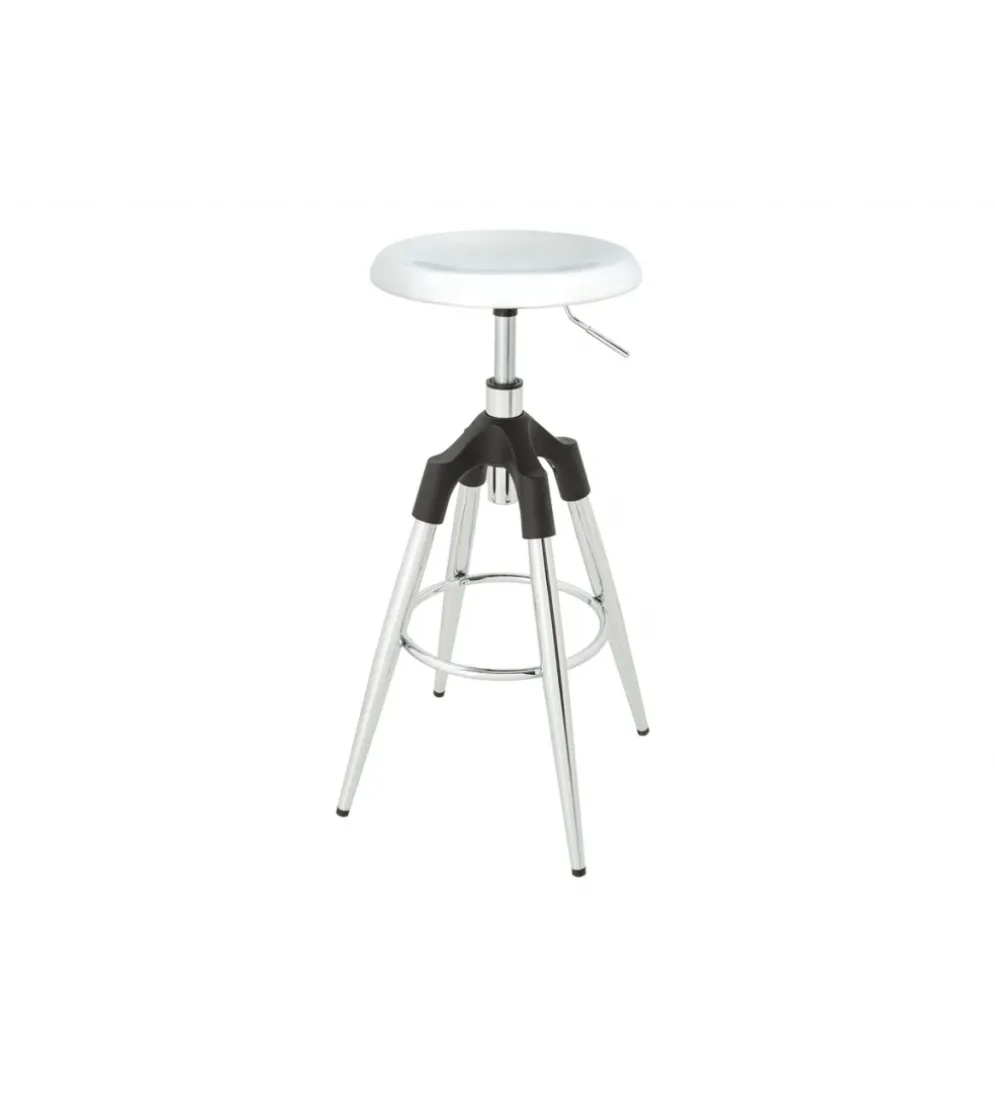 Hoker INDUSTRIAL chromowany metal srebrny