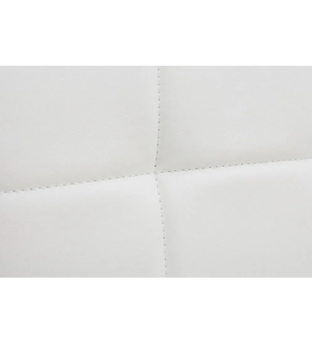 Hoker MODENA od 92 cm do 115 cm 360 stopni obrotu biały skórzany