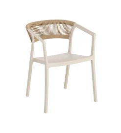 Hoker POFAMON 104 cm naturalny biały