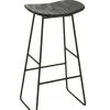 Hoker ZAMBIA drewno teak czarny