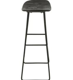 Hoker ZAMBIA drewno teak czarny