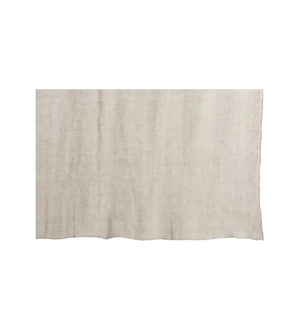 Koc Ivory Lniany 150 cm x 200 cm