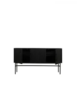 Komoda ABAGE 150 cm czarna