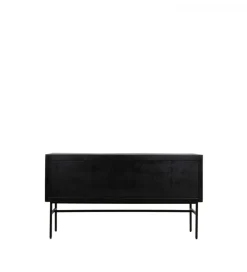 Komoda ABAGE 150 cm czarna