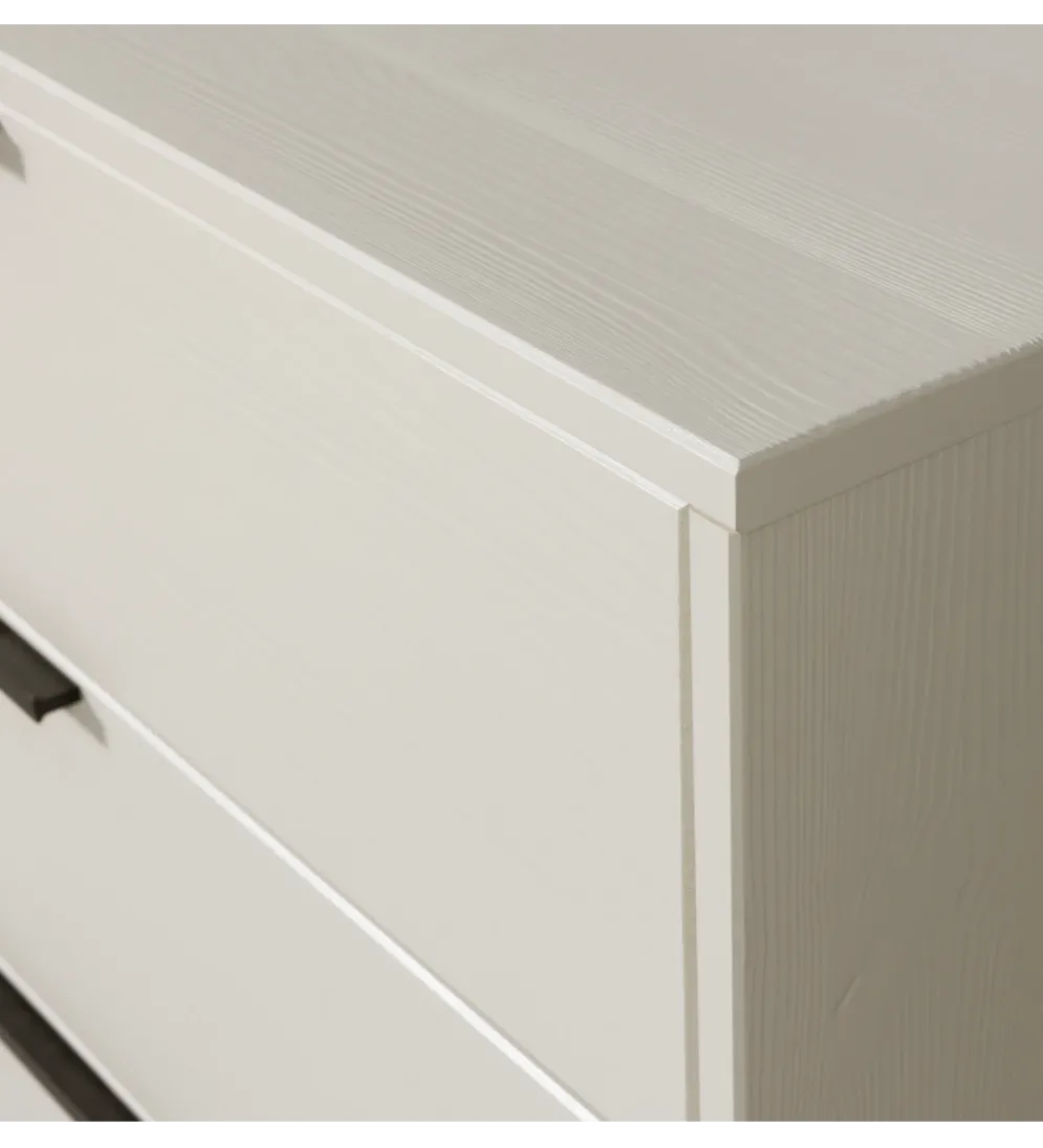 Komoda ADAM 94 cm drewno sosny dust
