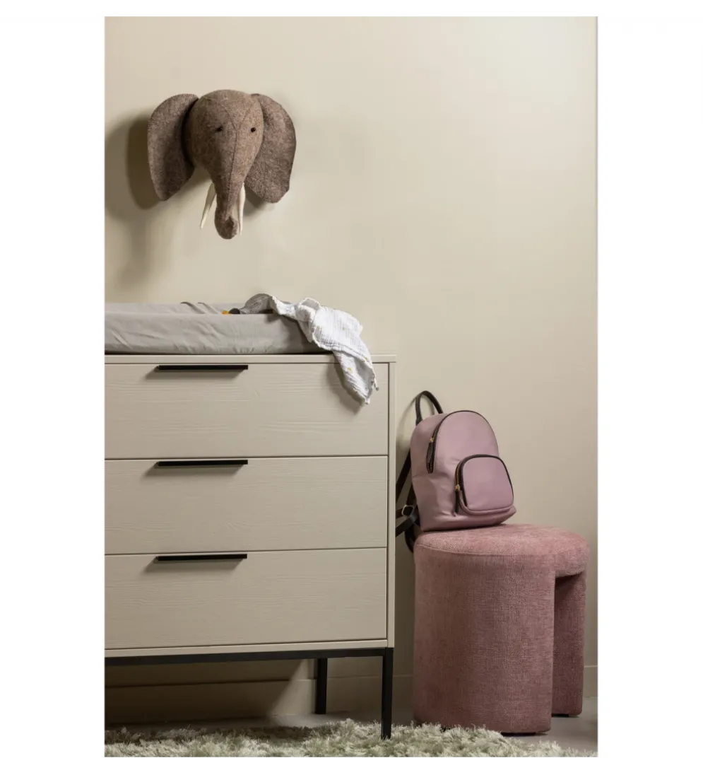 Komoda ADAM 94 cm drewno sosny dust