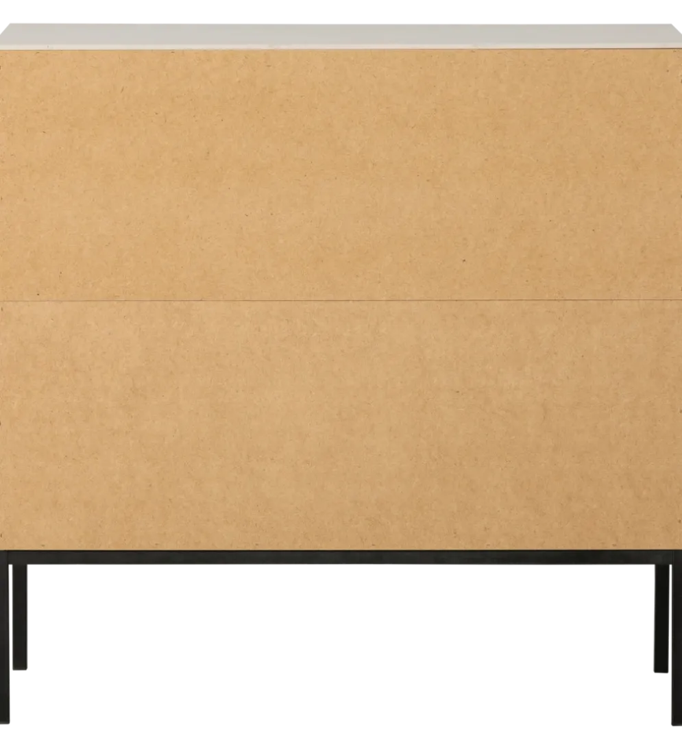 Komoda ADAM 94 cm drewno sosny dust