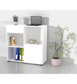 Komoda AGAPI 90 cm biała
