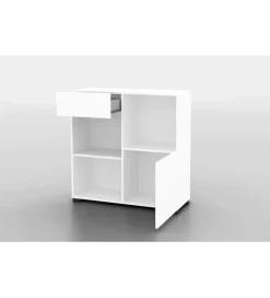 Komoda AGAPI 90 cm biała