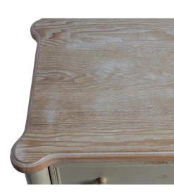 Komoda ALIEY 80 cm drewno jodła kremowy