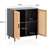 Komoda Ambert 80 cm czarna