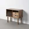 Komoda AMY 80 cm drewno kauczuk