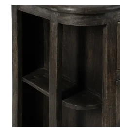Komoda barek wyspa ISLA 155 cm drewno mango marumur
