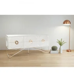 Komoda BORNEO 160 cm w kolorze dąb artisan